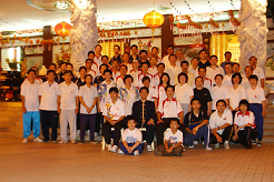 天后宫陈式太极拳班 Chenshi Taijiquan (Taichi) class at Thean Hou Temple, Kuala Lumpur